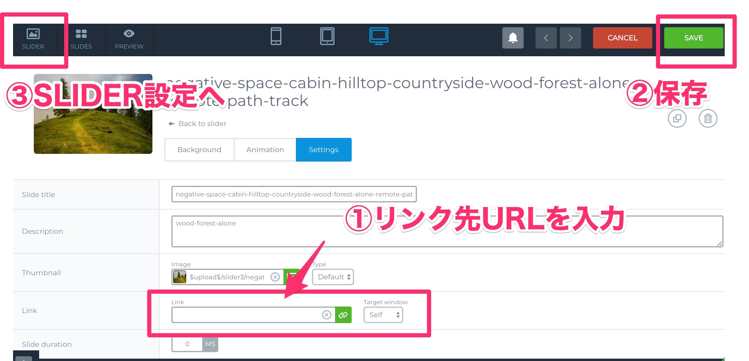 Smart Slider Hikikomotrip WordPress